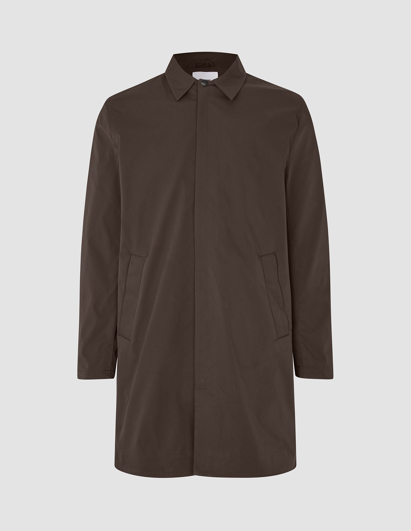 Waterproof Trench Coat Dark Brown